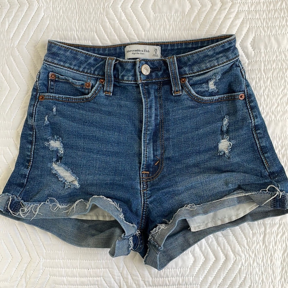 Abercrombie High Rise Shorts